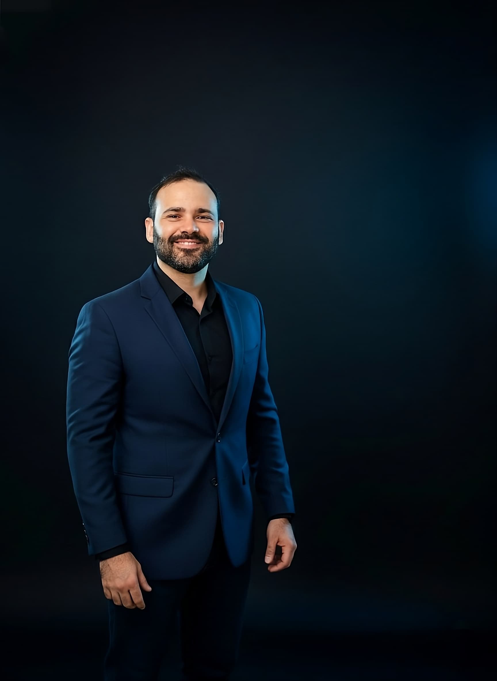 João Barbosa de Alencar Filho — Terno Azul